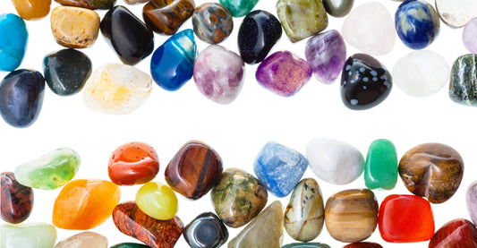 Victory Pellets used to polish stones, cushion colorful rocks during final polish stage.