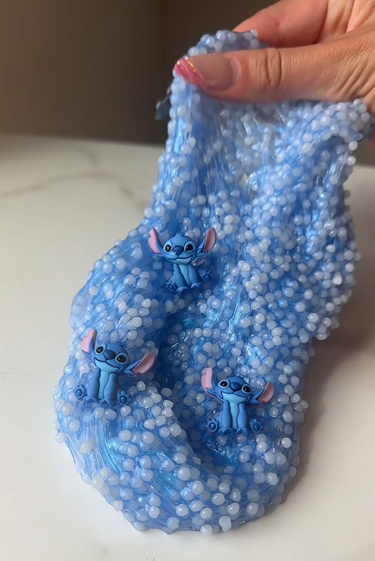 SLUSHEE SLIME ASMR WITH STITCH!