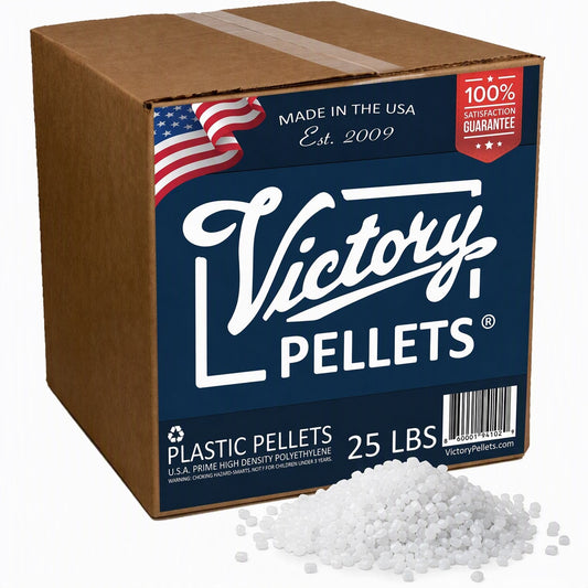 Victory Pellets Plastic Poly Pellets 25 Pounds