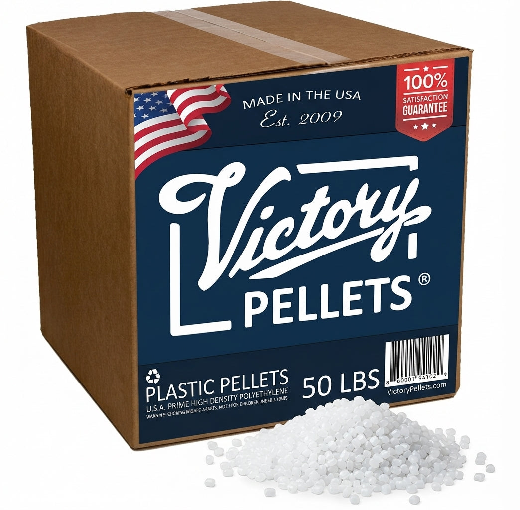 Victory Pellets Plastic Poly Pellets 50 Pounds
